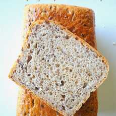 Przepis na Chleb żytnio pszenny z siemieniem lnianym
