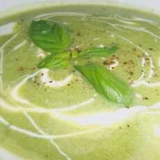 Przepis na Zielona zupa brokułowa