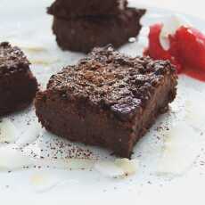 Przepis na Brownies z czarnej fasoli