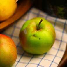 Przepis na Listopadowe przyjemności. Pieczone jabłka z miodem i migdałami