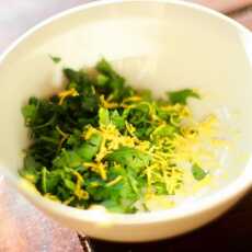 Przepis na Pierwszy powiew wiosny - cytrynowe risotto z pietruszką
