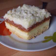 Przepis na Ciasto serowo-jabłkowo-kokosowe