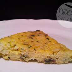 Przepis na Resztkowe gotowanie – tortilla de arroz