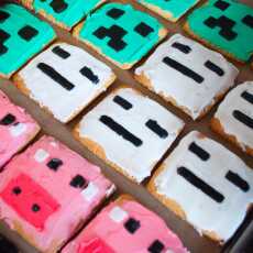 Przepis na Maślane ciasteczka Minecraft
