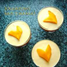 Przepis na Jogurtowy mus z mango