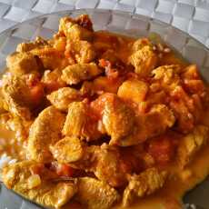 Przepis na Mocno pomidorowe curry.