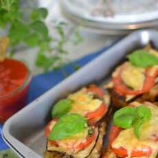 Przepis na Ziołowy filet zapiekany z pomidorami, bakłażanem i serem 