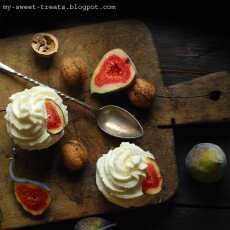Przepis na Babeczki figowo-orzechowe / Fig and Walnut Cupcakes