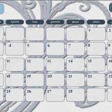 Przepis na Kartka z kalendarza - luty