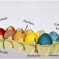 Przepis na Naturalne barwienie jajek