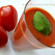 Przepis na Sok pomidorowy z bazylią