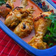 Przepis na Udka kurczaka w sosie curry