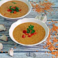 Przepis na Zupa – krem z czerwonej soczewicy i DIETA