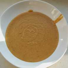 Przepis na Zupa krem z soczewicy, jabłek i suszonych pomidorów