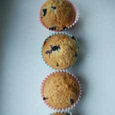 Przepis na Kokosowe muffiny z borówkami