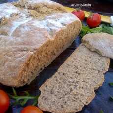 Przepis na Chleb pszenno-żytni z siemieniem (na drożdżach)