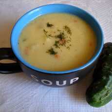 Przepis na Zupa ze świeżych ogórków