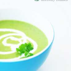 Przepis na Zupa z zielonego groszku