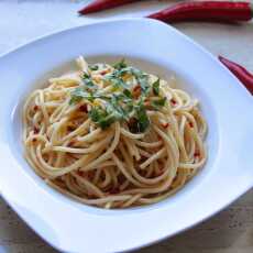 Przepis na Spaghetti aglio e olio.