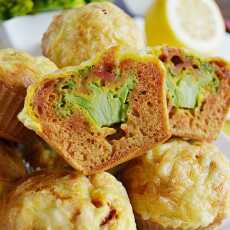 Przepis na Muffiny z brokułem 