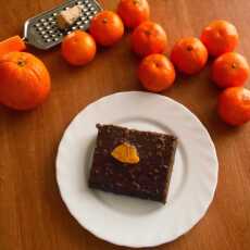 Przepis na Ciasto marchewkowo-pomarańczowe podwójnie czekoladowe