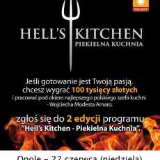 Przepis na Casting Hell`s Kitchen, Opole i Katowice