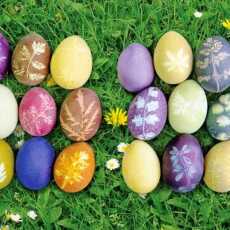 Przepis na Sposoby na naturalne barwienie jajek wielkanocnych!