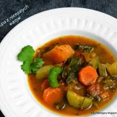 Przepis na Zupa z mieszanych, śródziemnomorsklch warzyw