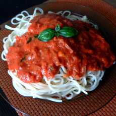 Przepis na Zakochane spaghetti.