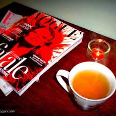 Przepis na O zaletach zielonej herbaty i francuskim Vogue....