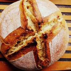 Przepis na Pszenny chleb na zakwasie, czyli o chleboterapii