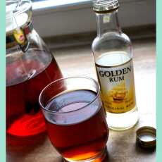 Przepis na Herbata z rumem. 