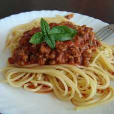 Przepis na Spaghetti bolognese - po mojemu :)