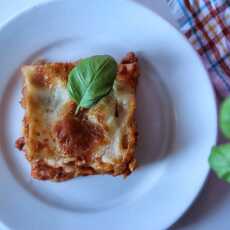 Przepis na Lasagne z sosem bolońskim