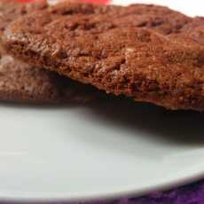 Przepis na Triple chocolate cookie- czekoladowe ciasteczka