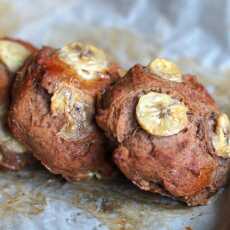 Przepis na Najzdrowsze bułeczki bananowo-orzechowe- bez glutenu i cukru!/ Sugar and gluten free banana buns