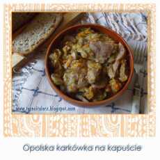 Przepis na Opolska karkówka na kapuście