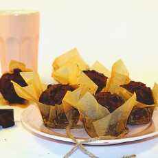 Przepis na Wegańskie czekoladowe muffiny