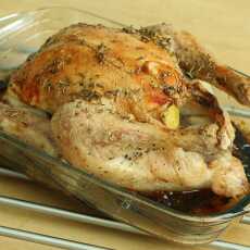 Przepis na Cytrynowo-rozmarynowy kurczak pieczony