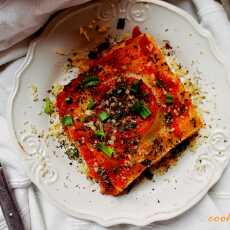 Przepis na Lasagne pomidorowo pieczarkowa!