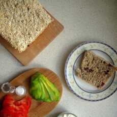 Przepis na Chleb pszenno-otrębowy z żurawiną 
