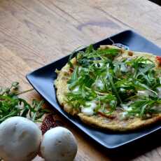 Przepis na Dietetyczny omlet a'la pizza