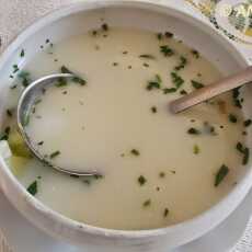 Przepis na Ziemniaczanka dietetyczna z jogurtem - Dietetic potato soup - Minestrone dietetico di patate