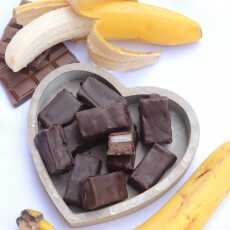 Przepis na Wegańskie ptasie mleczko czekoladowo-bananowe (bez cukru)