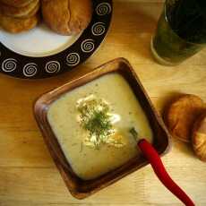 Przepis na Zupa z selerem i serem z niebieską pleśnią/Celery and blue cheese soup