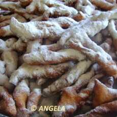 Przepis na Faworki (chrust)/ Angel wings (Polish recipe) - Le chiacchiere (i cenci) alla polacca