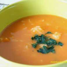Przepis na Kremowa zupa pomidorowa z ryżem