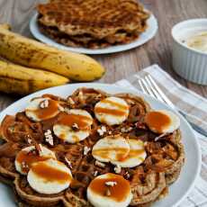 Przepis na GOFRY BANANOWE | BANANA BREAD WAFFLES