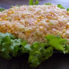 Przepis na Sałatka z makaronem ryżowym