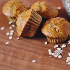 Przepis na Owsiane muffiny z daktylami (bez tłuszczu)